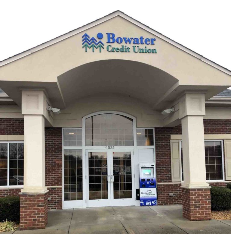 Cleveland Utilities Kiosk at Hardwick Farms Branch Bowater Credit Union