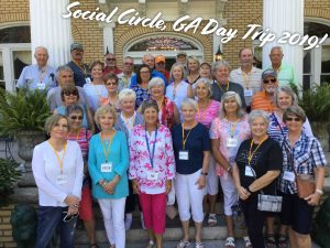 A photo of the whole group who joined us in Social Circle, GA for a day trip in 2019