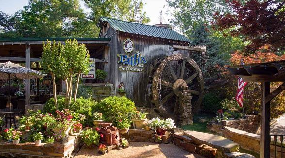 Patti's water wheel