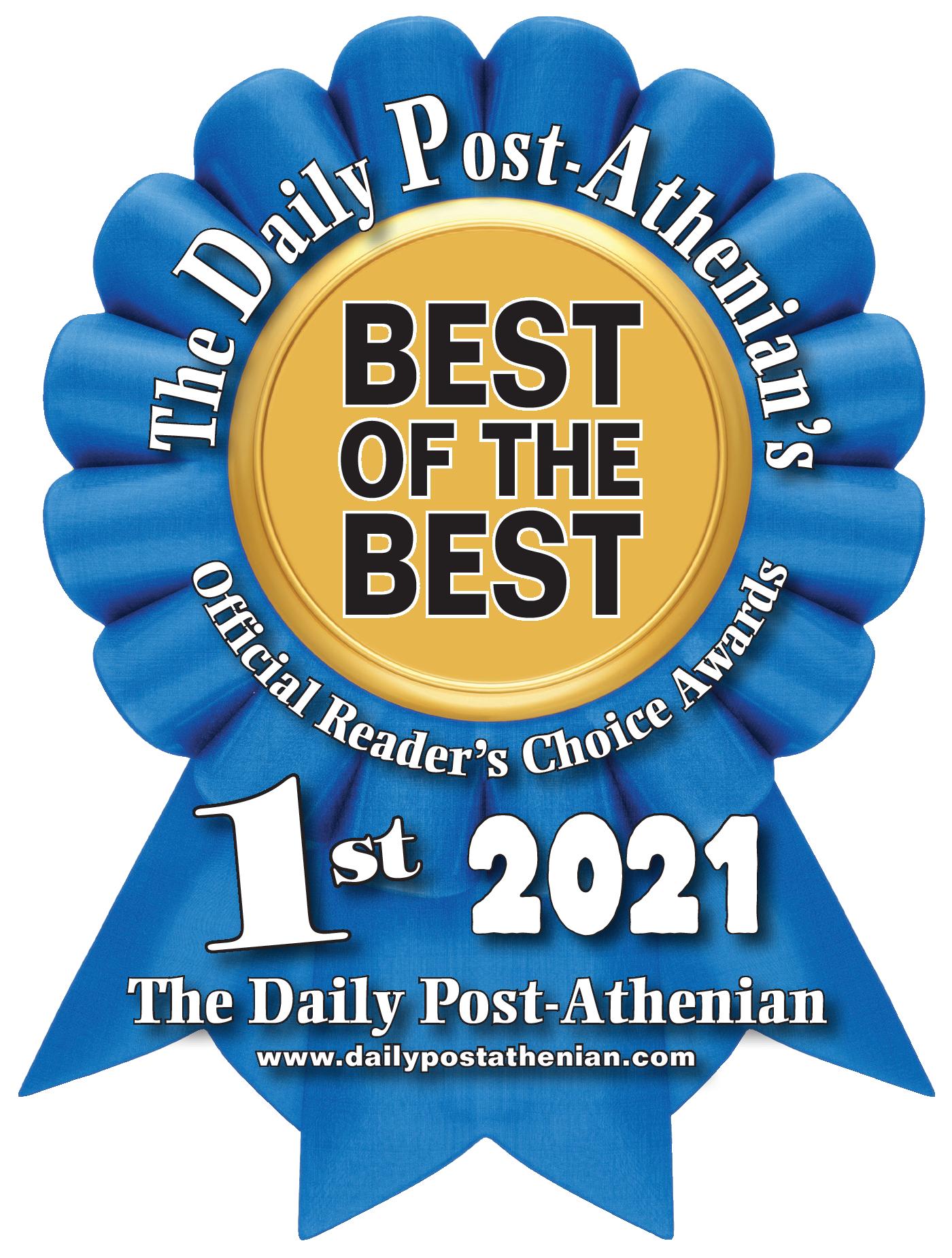 Daily Post Athenian Best of the Best 1st Place Ribbon 2021