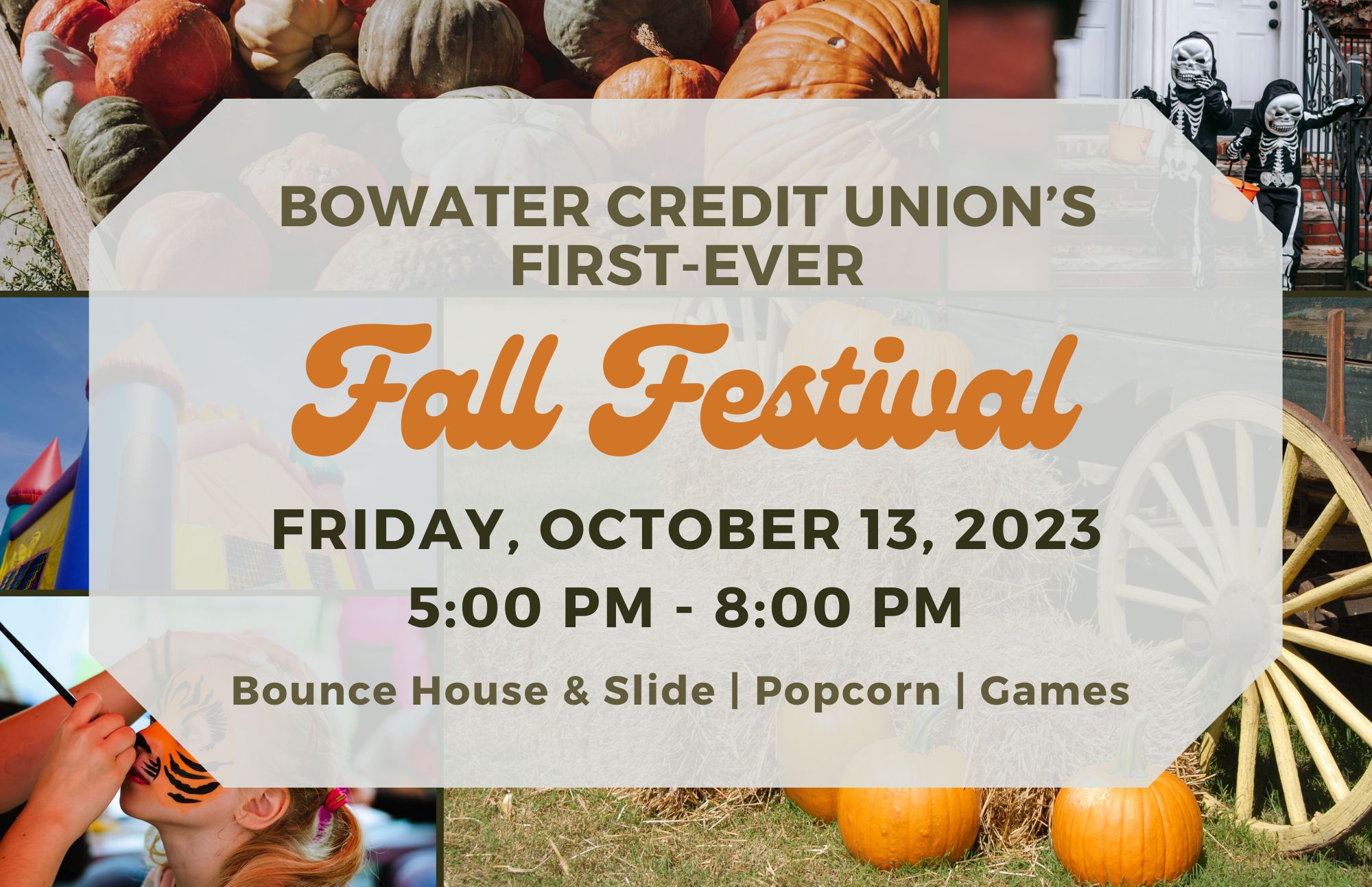 Information for Bowater's Fall Festival